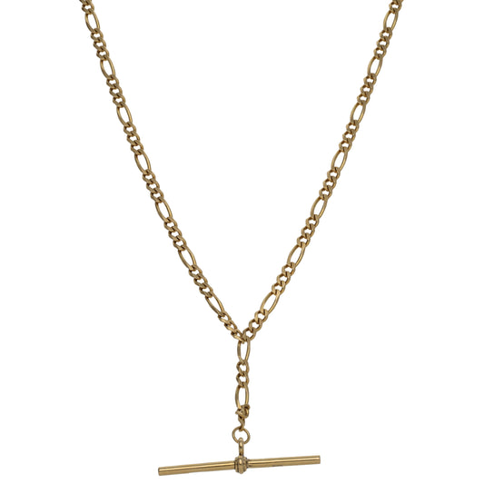 9ct Gold Figaro Chain 26"