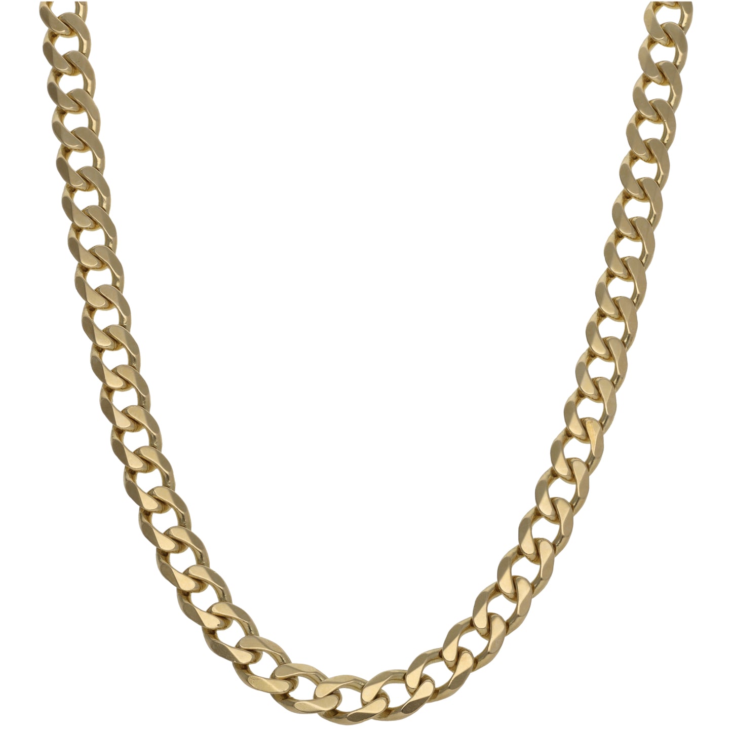 9ct Gold Curb Chain 20"
