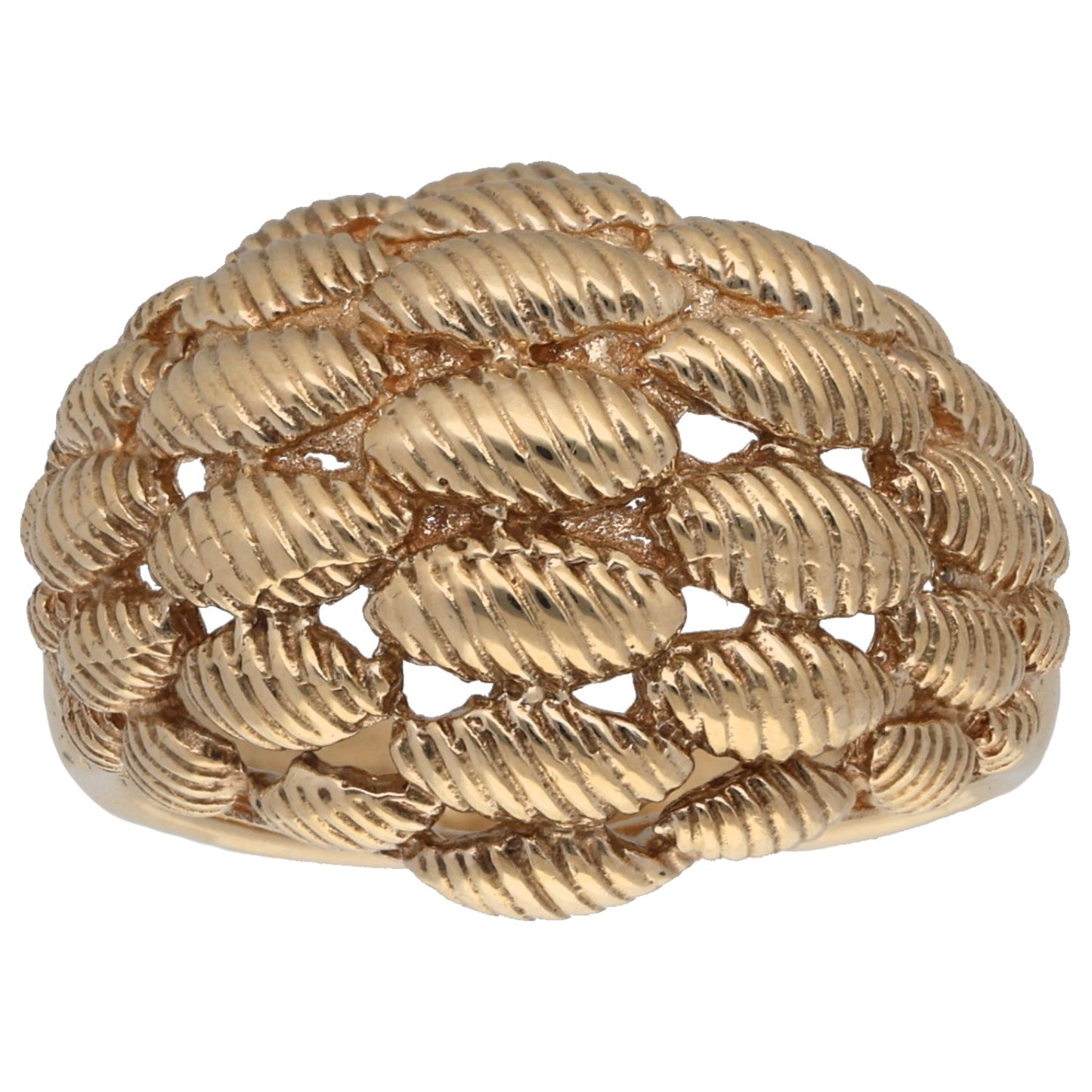 9ct Gold Alternative Ring Size N