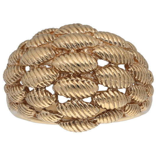 9ct Gold Alternative Ring Size N