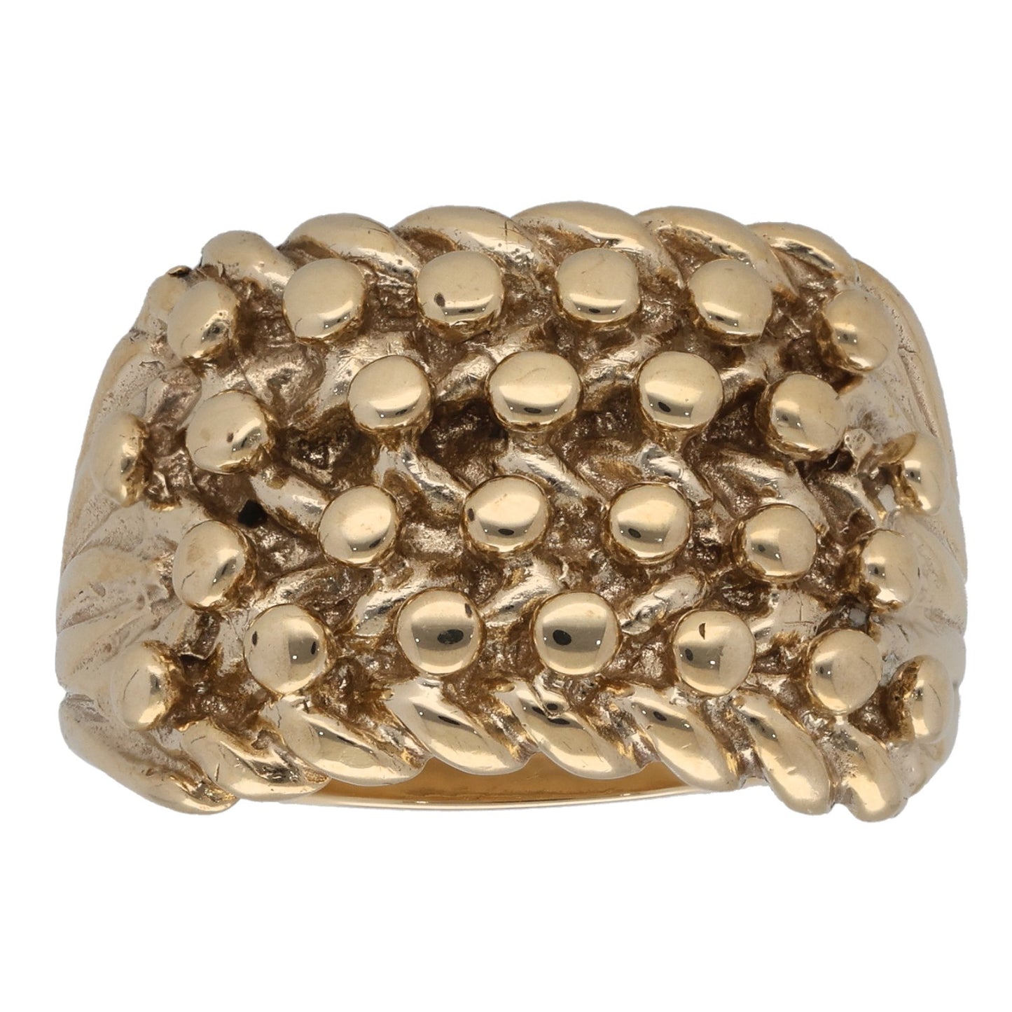 9ct Gold Keeper Ring Size Y