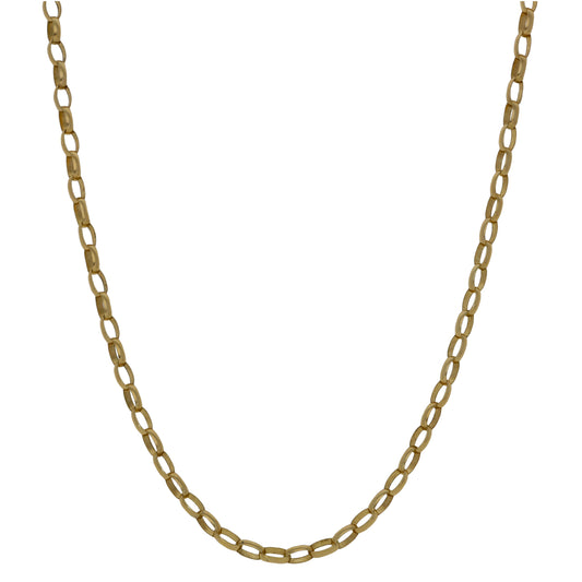 9ct Gold Belcher Chain 20"