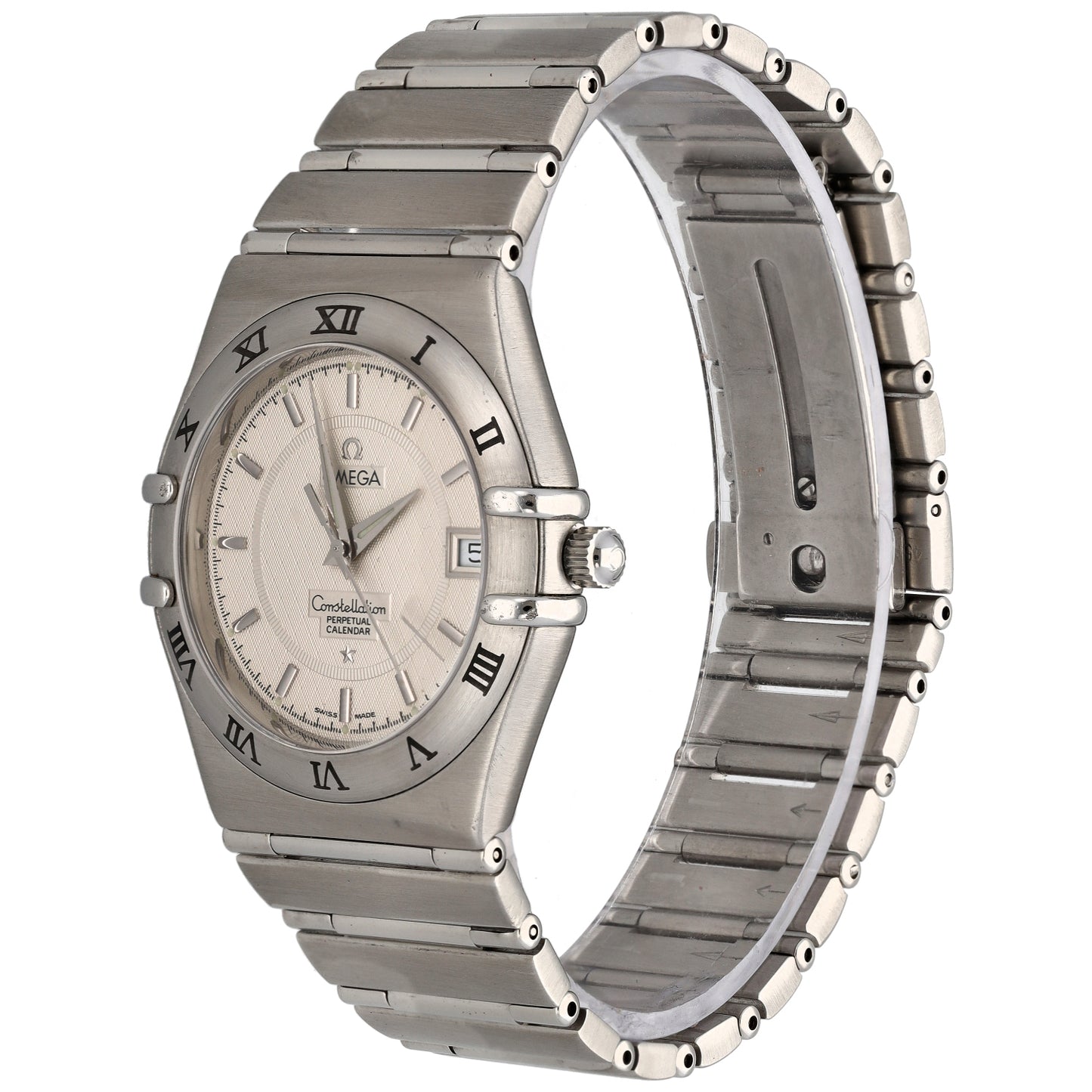 Omega Constellation 36mm Stainless Steel Watch