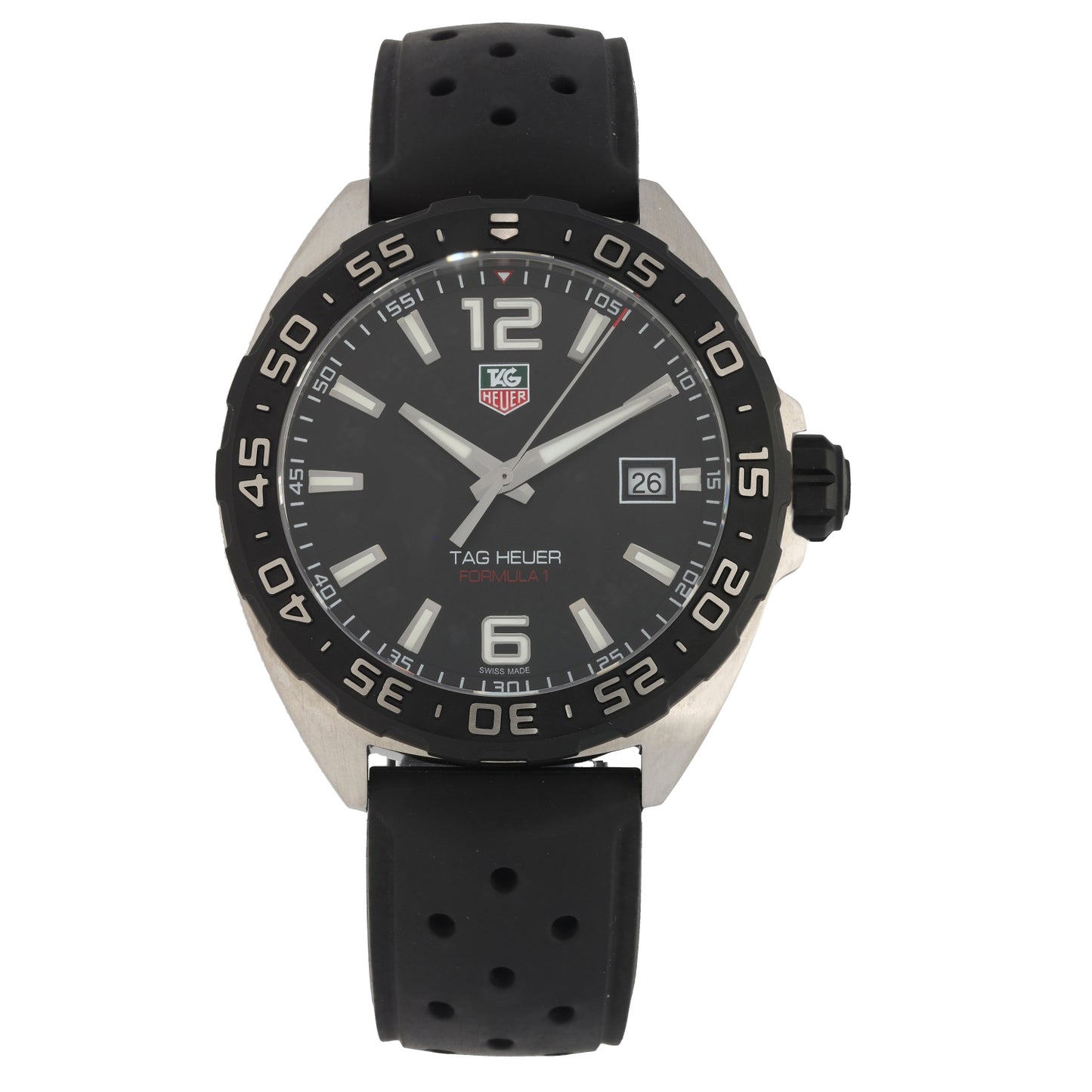 Tag Heuer Formula 1 WAZ1110 41mm Stainless Steel Watch