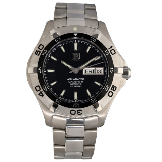 Tag Heuer Aquaracer WAF2010 41mm Stainless Steel Watch