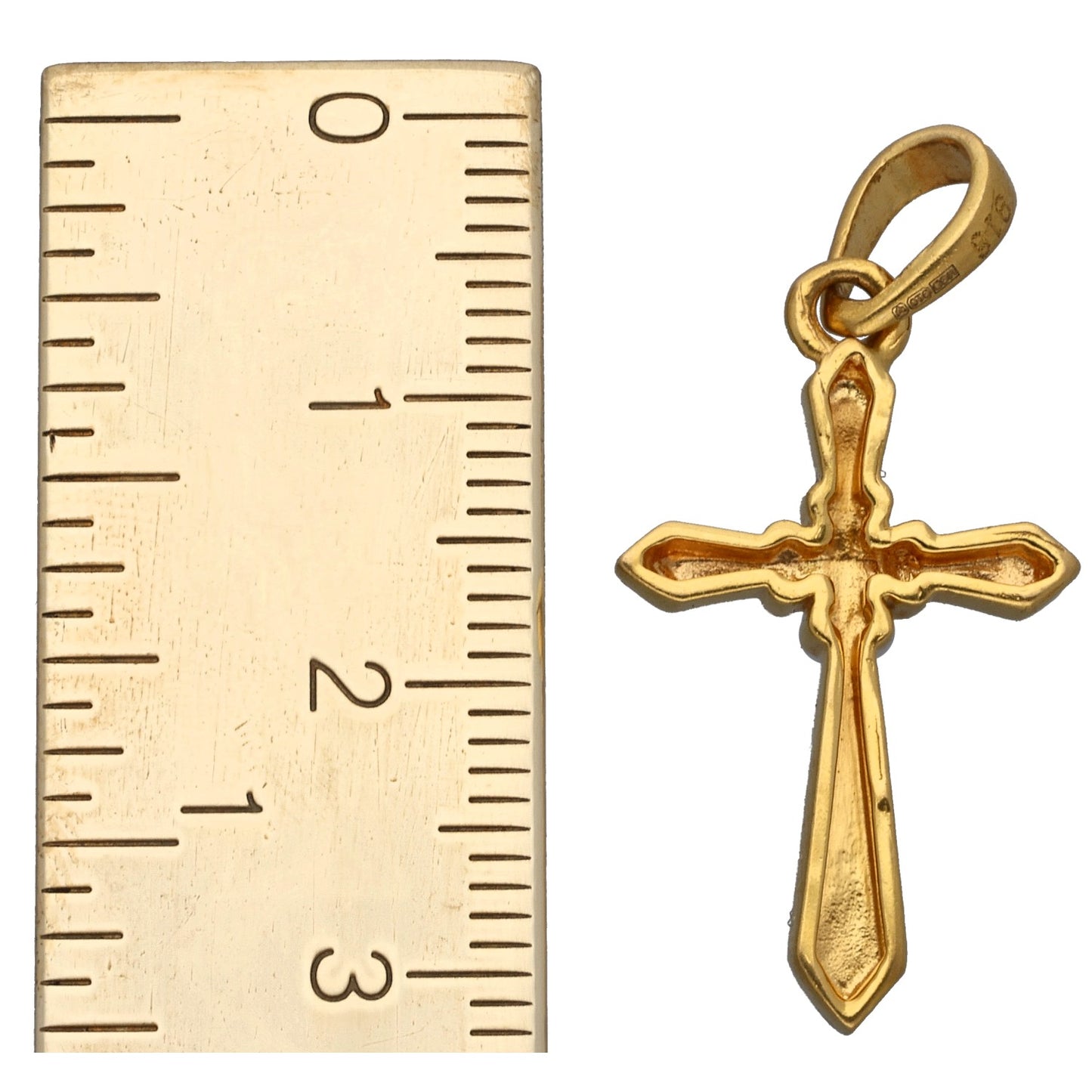 22ct Gold Cross Pendant