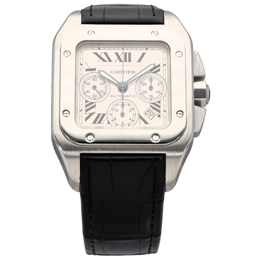 Cartier Santos 100 2740 42mm Stainless Steel Watch