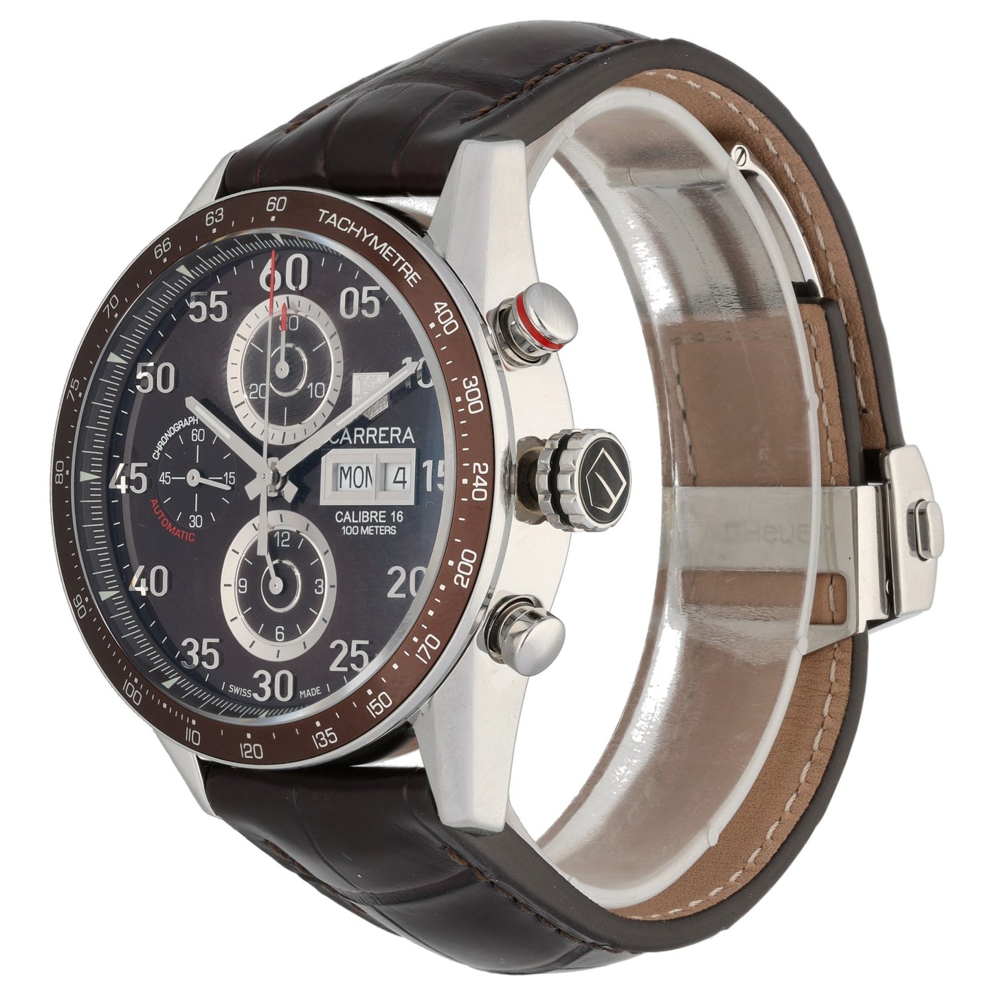 Tag Heuer Carrera CV2A12-0 43mm Stainless Steel Watch