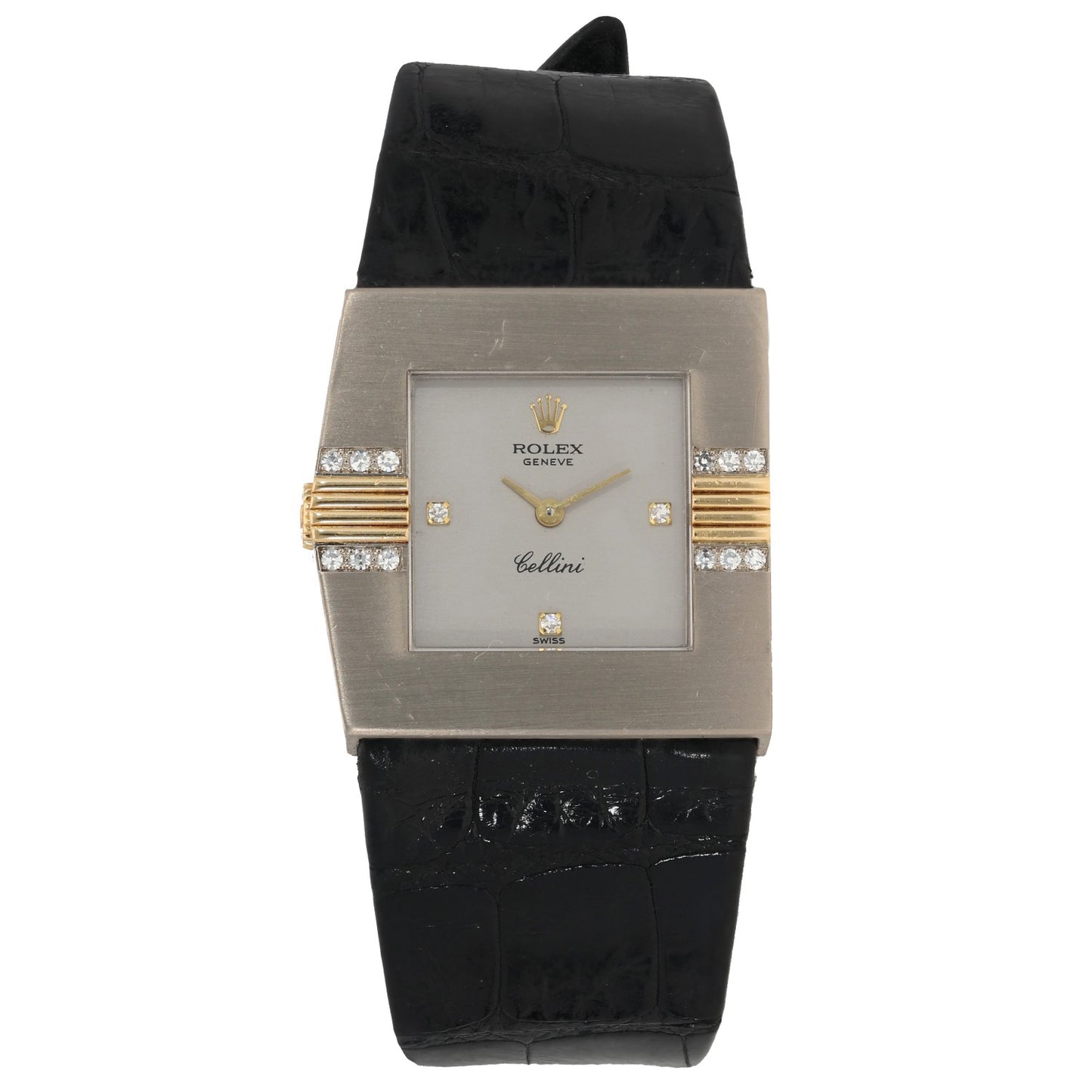 Rolex Cellini King Midas 4143 27mm White Gold Watch