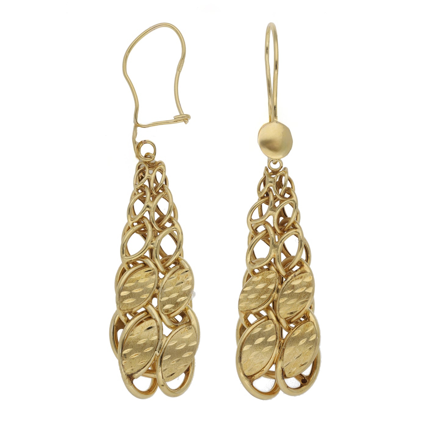 9ct Gold Drop Earrings