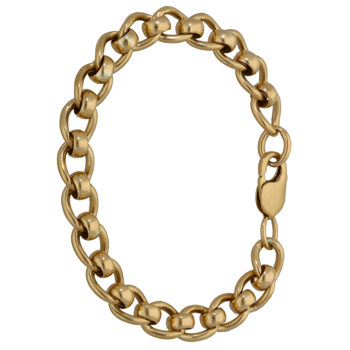 9ct Gold Belcher Bracelet