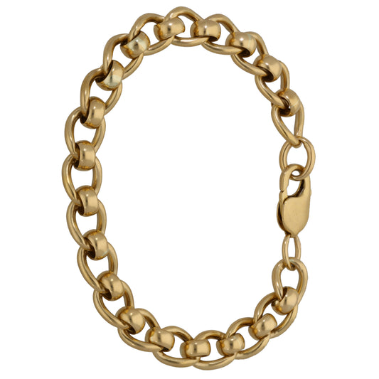 9ct Gold Belcher Bracelet