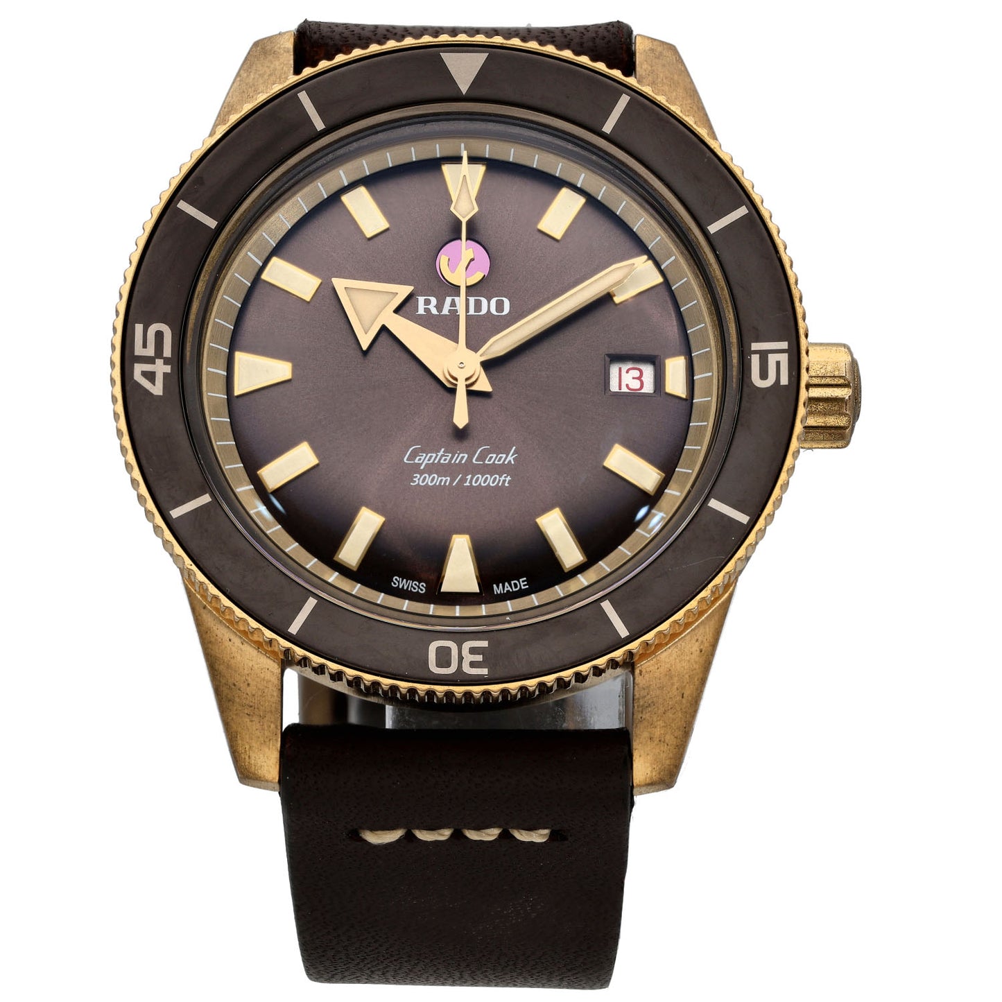 Rado Captain Cook 763.0504.03 42mm Bronze Watch