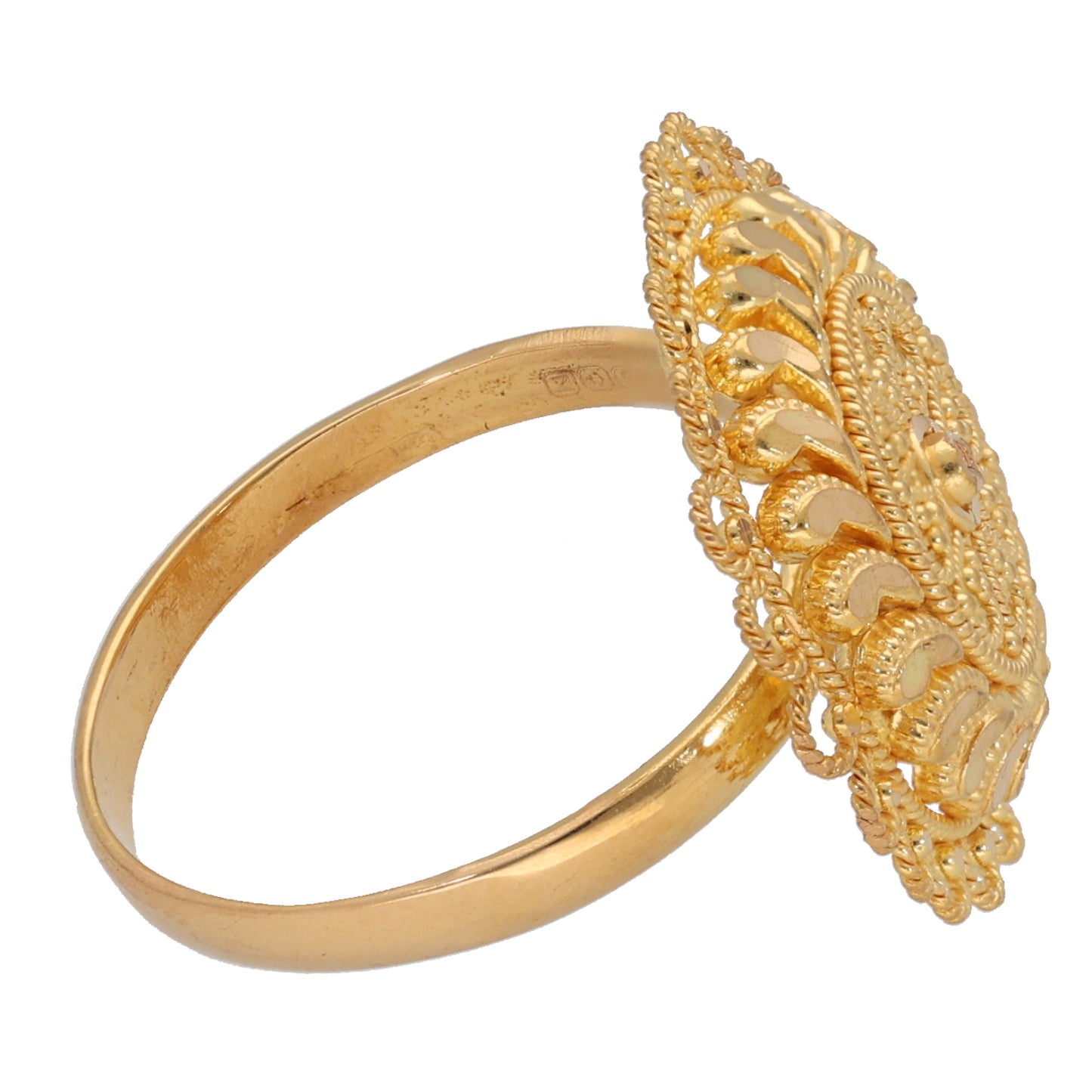 New 22ct Gold Dress/Cocktail Ring Size N