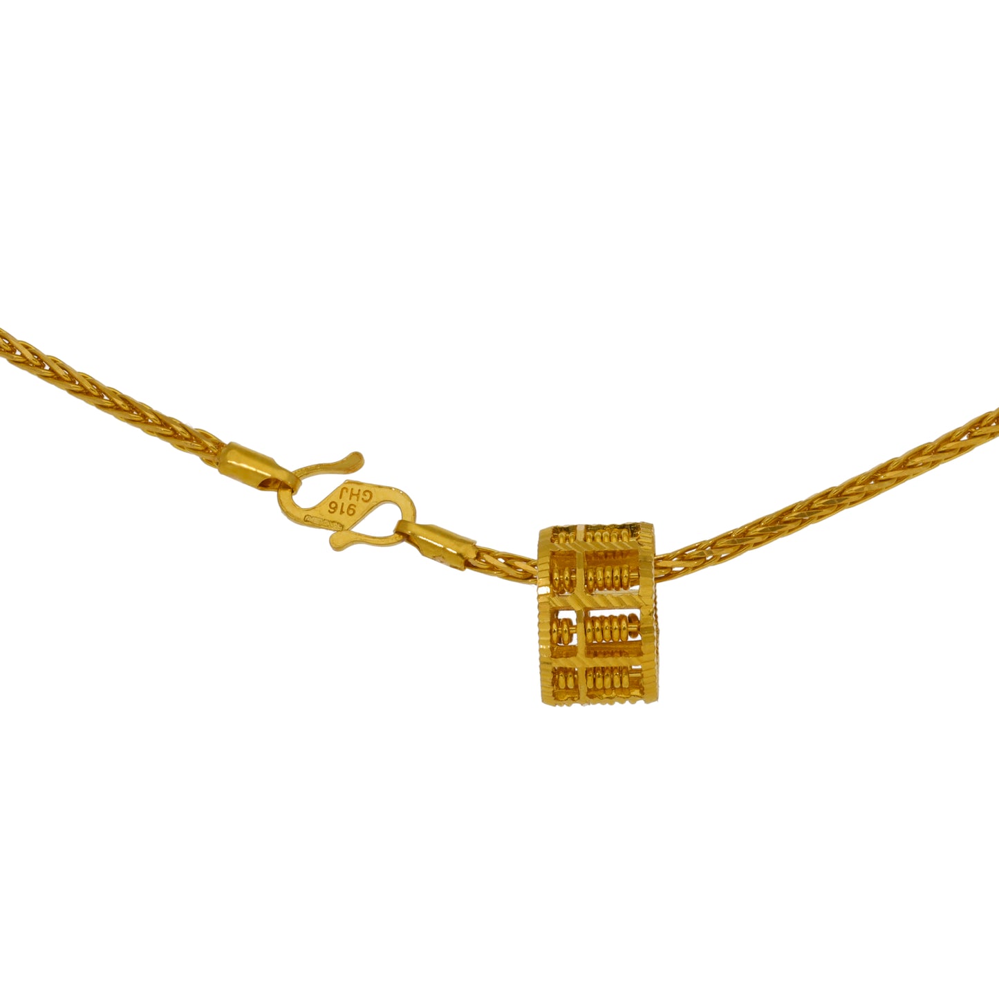 22ct Gold Alternative Pendant With Chain