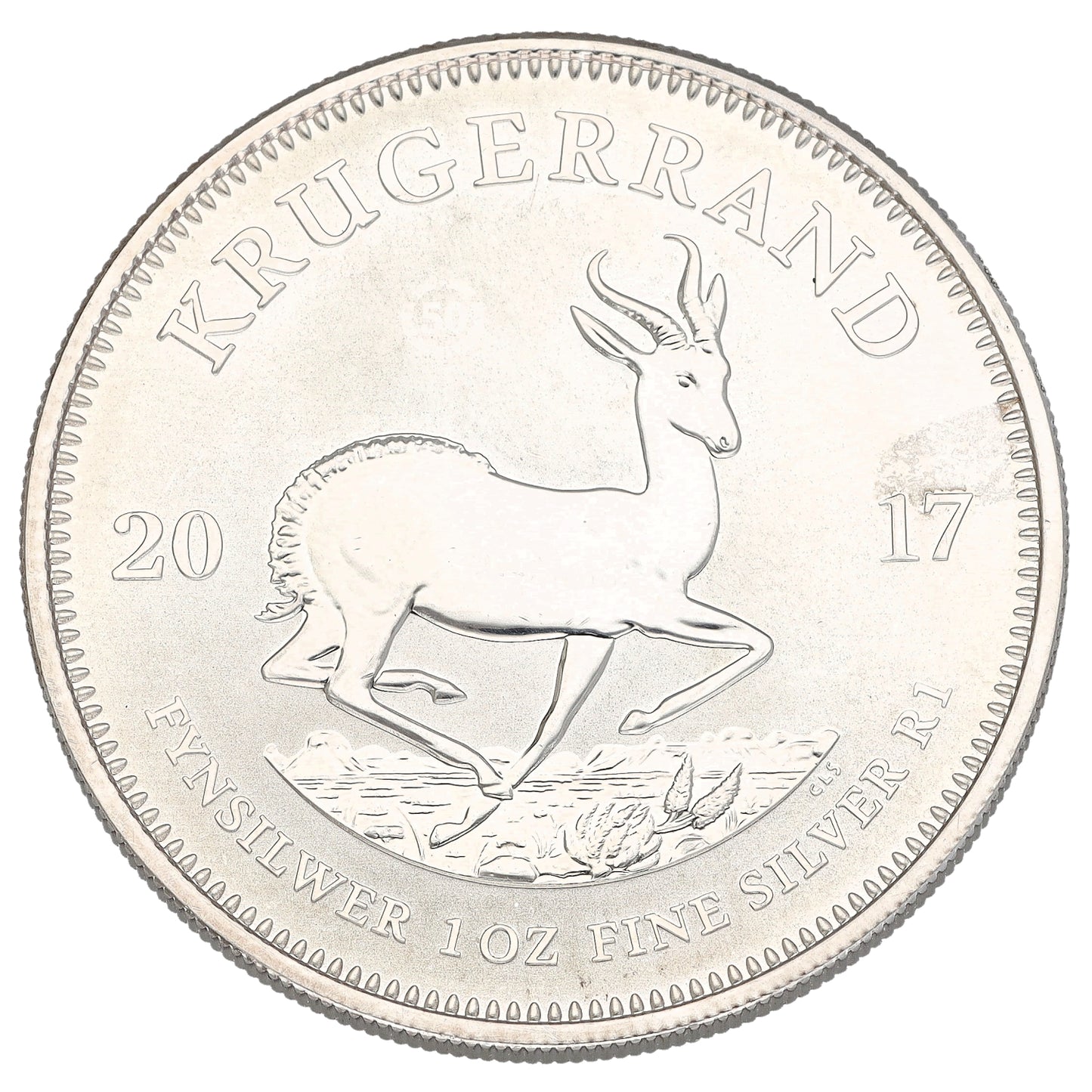 Fine Silver 1 OZ Krugerrand Coin 2017