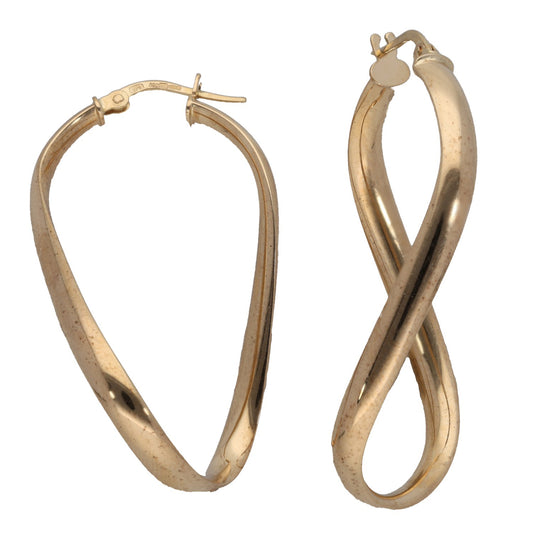 9ct Gold Hoop Earrings