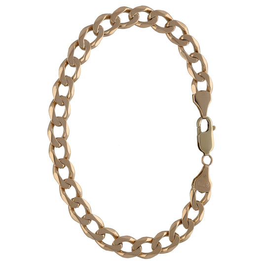 9ct Gold Curb Bracelet
