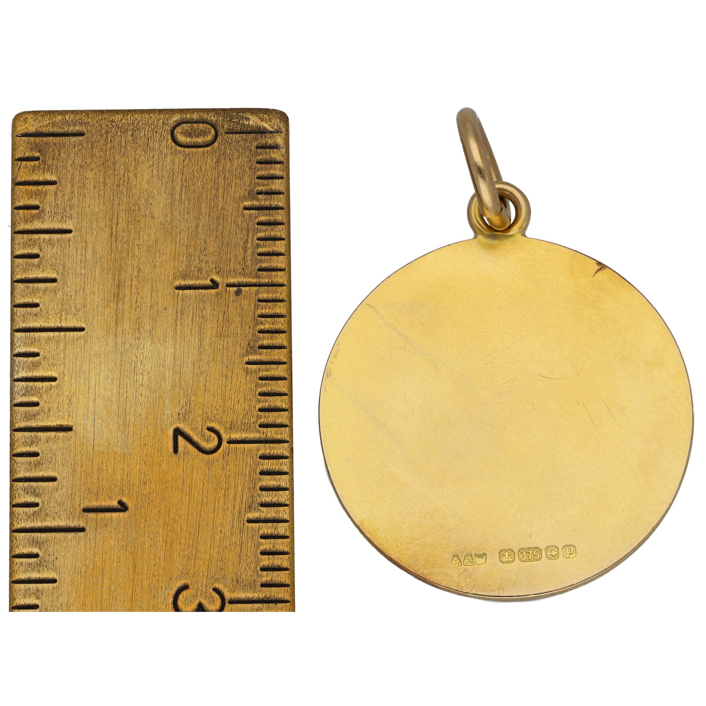 9ct Gold St Christopher Pendant