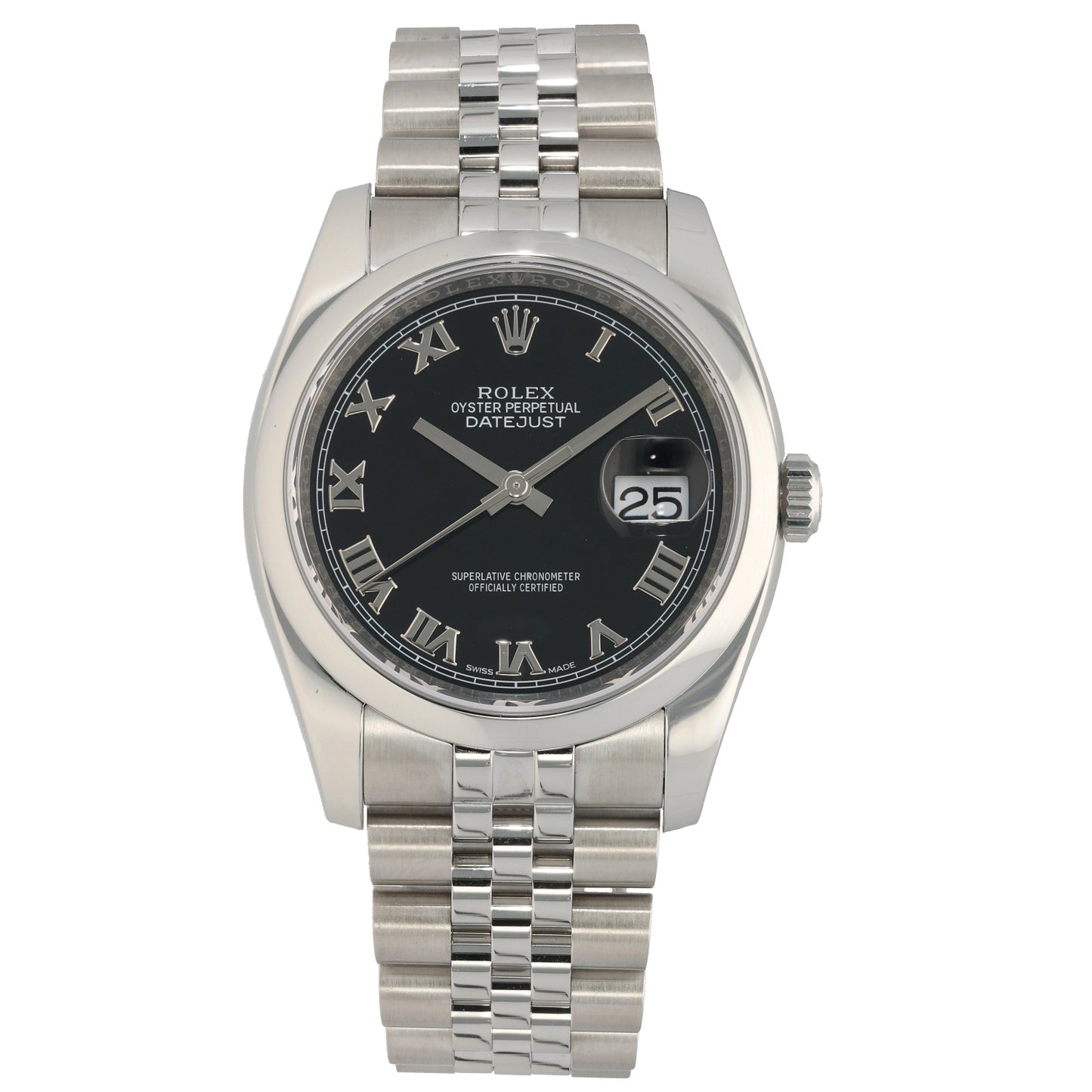 Rolex Datejust 116200 36mm Stainless Steel Watch