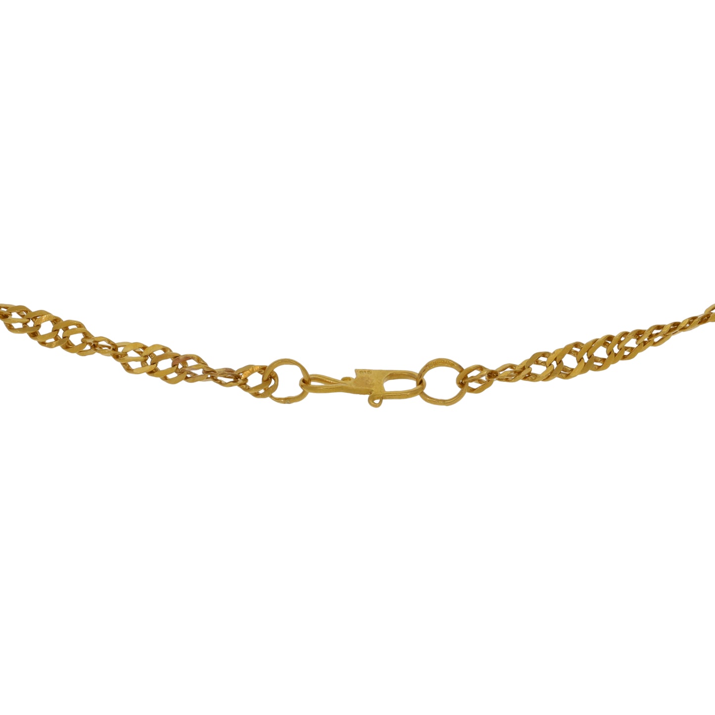 22ct Gold Singapore Chain 26"