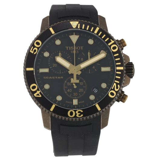 Tissot Seastar T120417A 45.5mm Titanium Watch