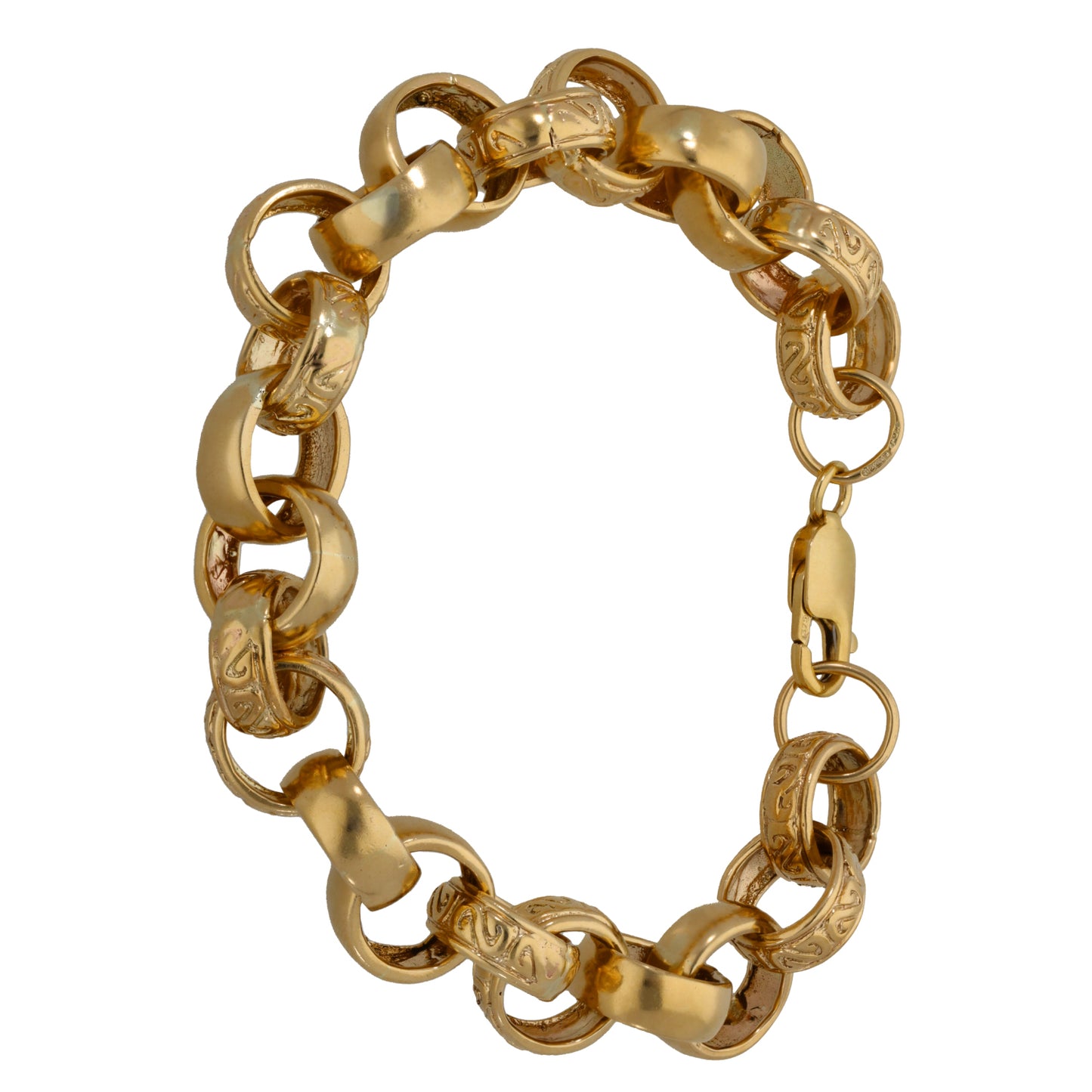 9ct Gold Belcher Bracelet