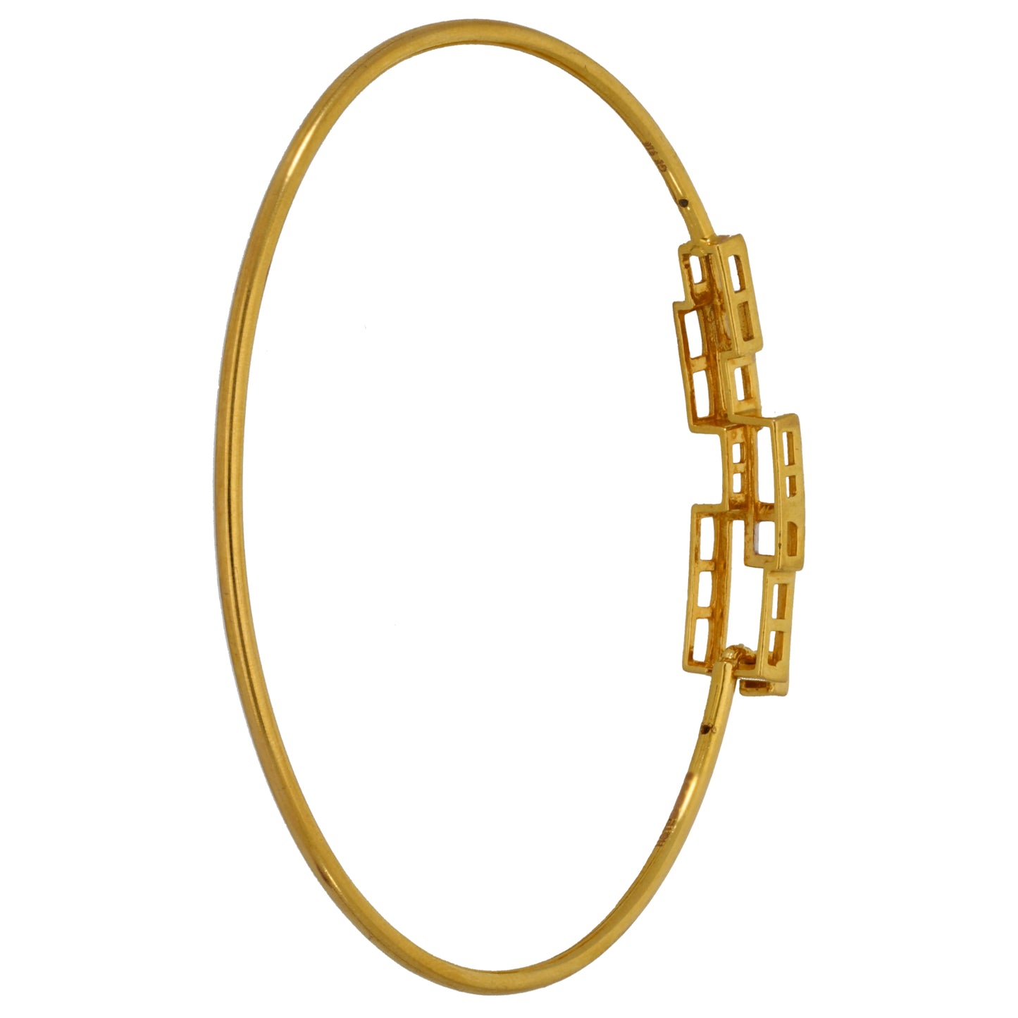 22ct Gold Hinged/Clasp Bangle