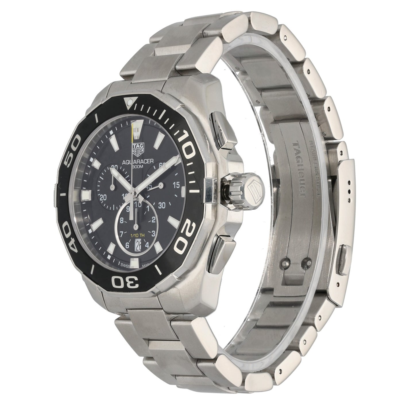 Tag Heuer Aquaracer CAY111A 43mm Stainless Steel Watch