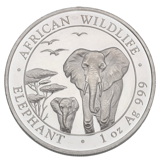 Fine Silver African Wildlife 1 OZ Coin 2015