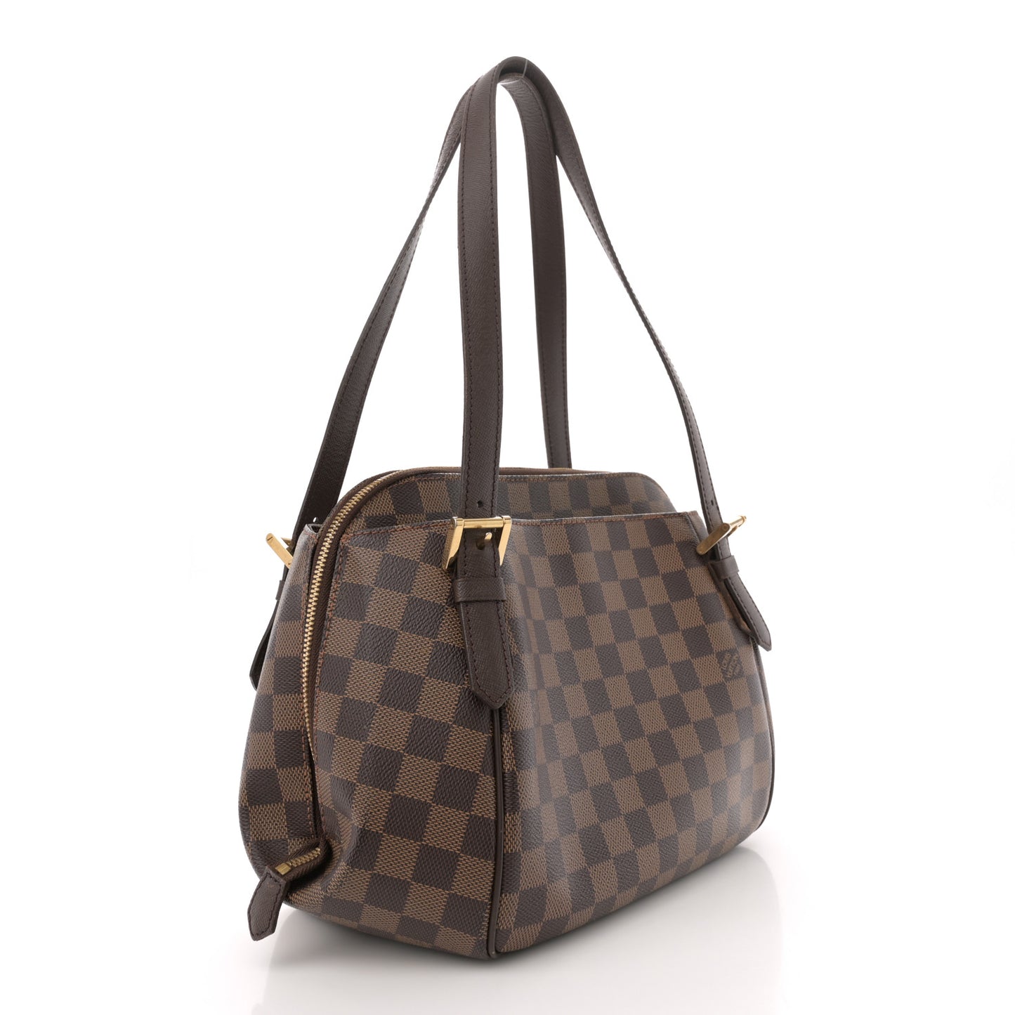 Louis Vuitton Belem MM Damier Ebene Coated Canvas Bag - Brown