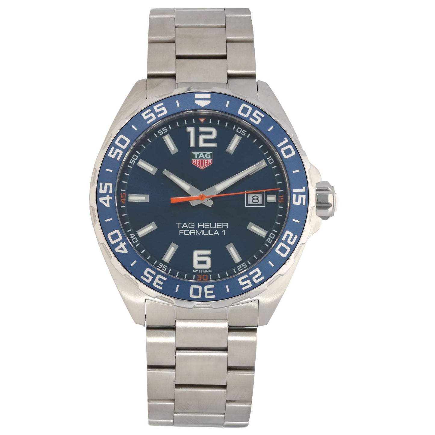 Tag Heuer Formula 1 WAZ1010 43mm Stainless Steel Watch