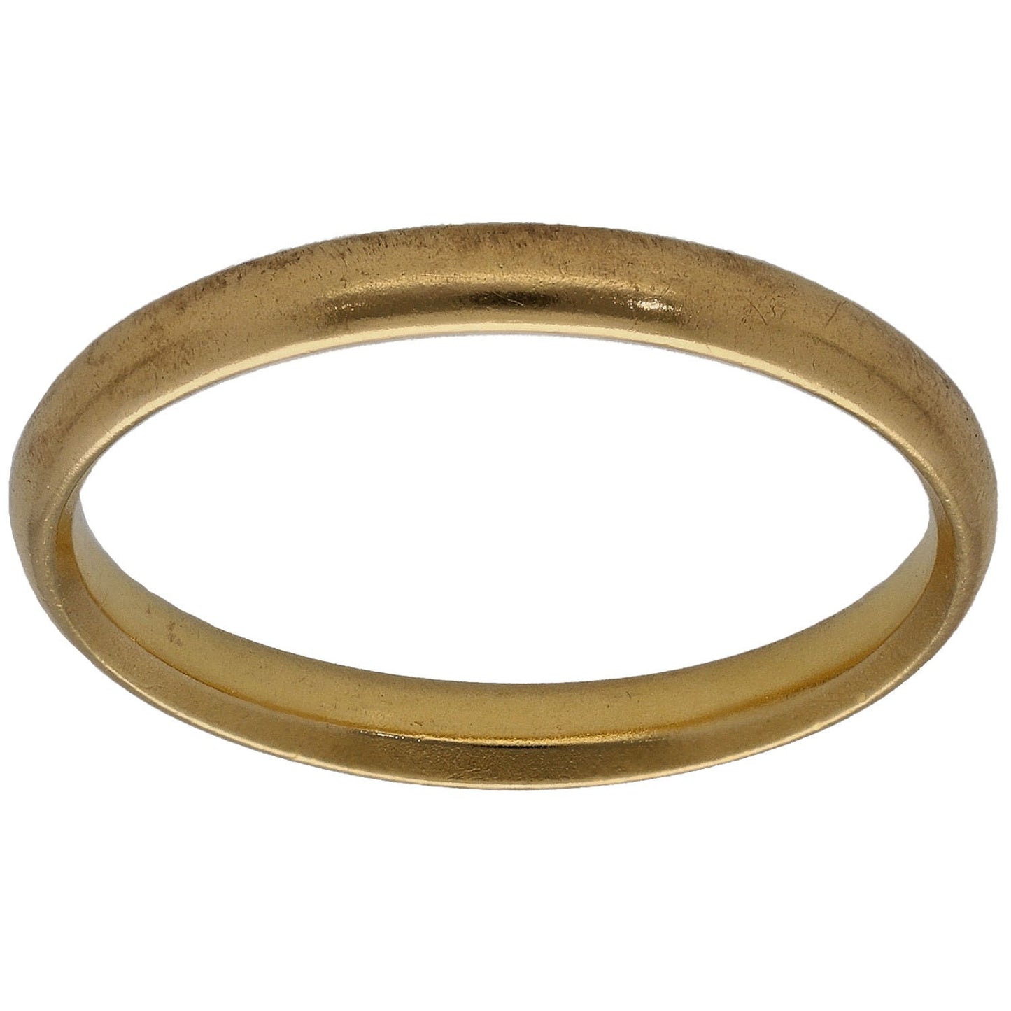 22ct Gold Plain Wedding Ring Size P