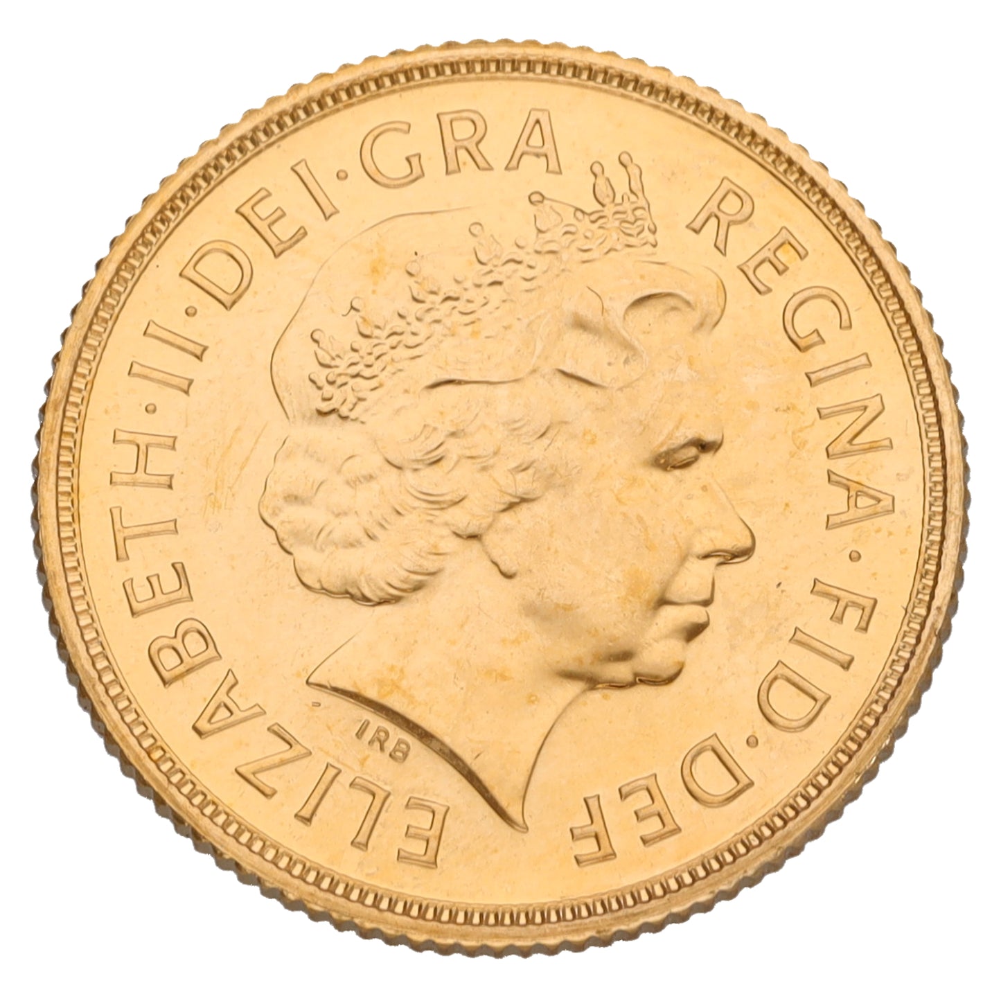 22ct Gold Queen Elizabeth II Full Sovereign Coin 2005