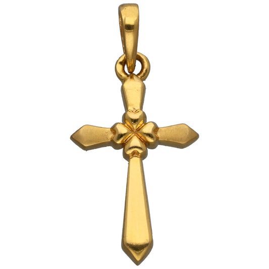 22ct Gold Cross Pendant