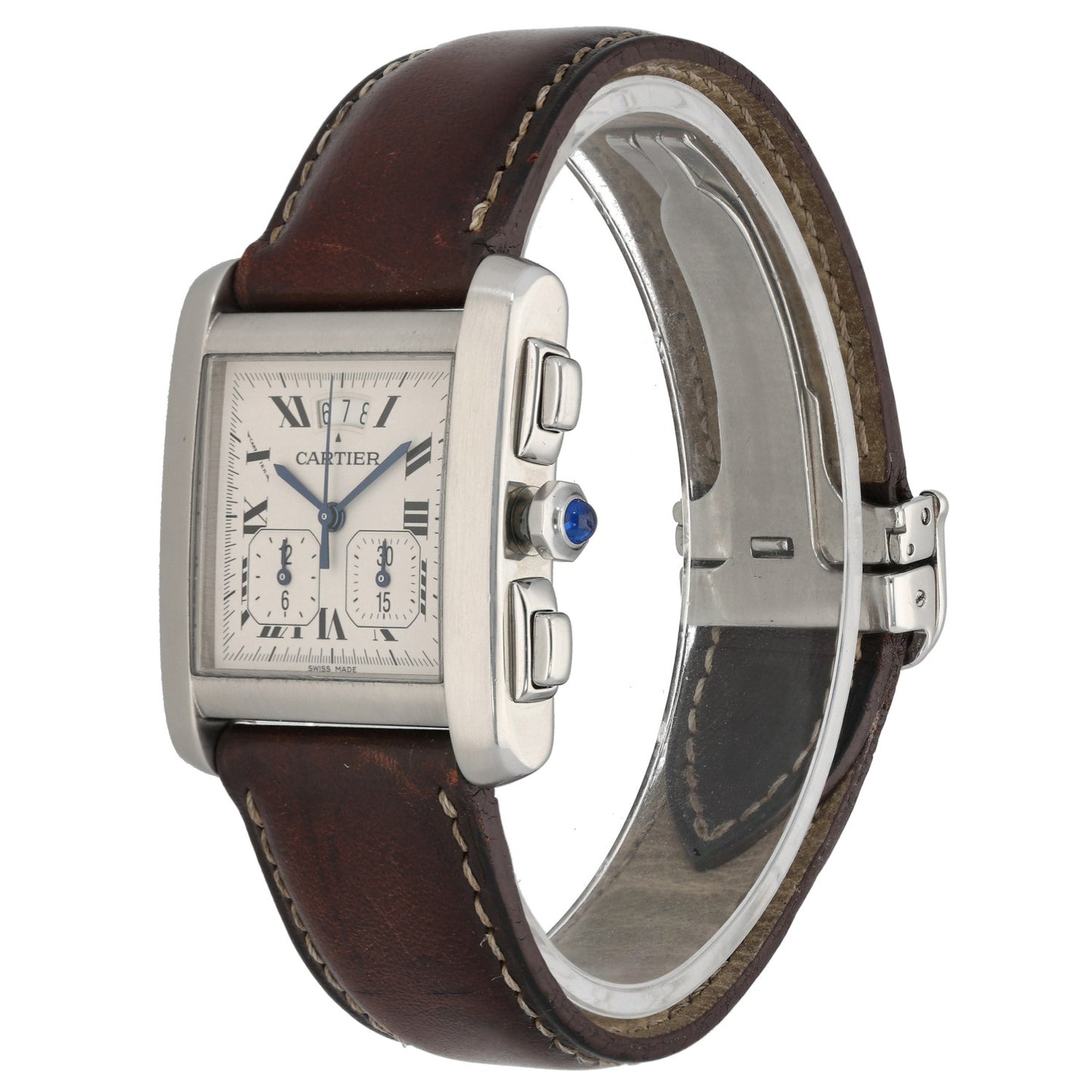 Cartier Tank Francaise W5101455 30mm Stainless Steel Watch