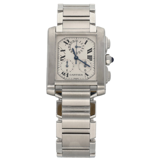 Cartier Chronoflex 2303 28mm Stainless Steel Watch
