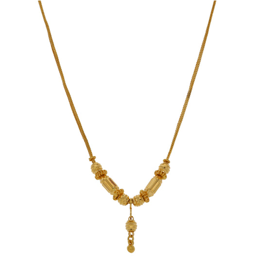 22ct Gold Fancy Necklace 16"