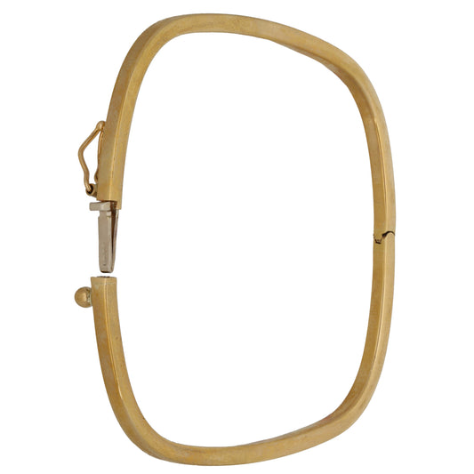 9ct Gold Hinged/Clasp Bangle