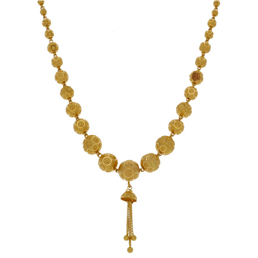 22ct Gold Fancy Necklace 18"