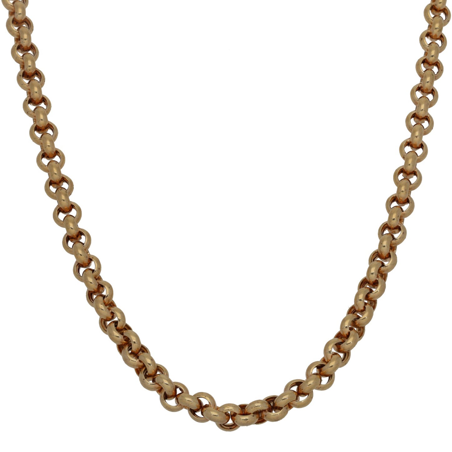 9ct Gold Belcher Chain 16"