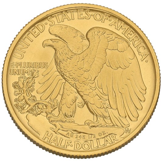 22ct Gold USA Eagle 1/2 OZ Coin 2016