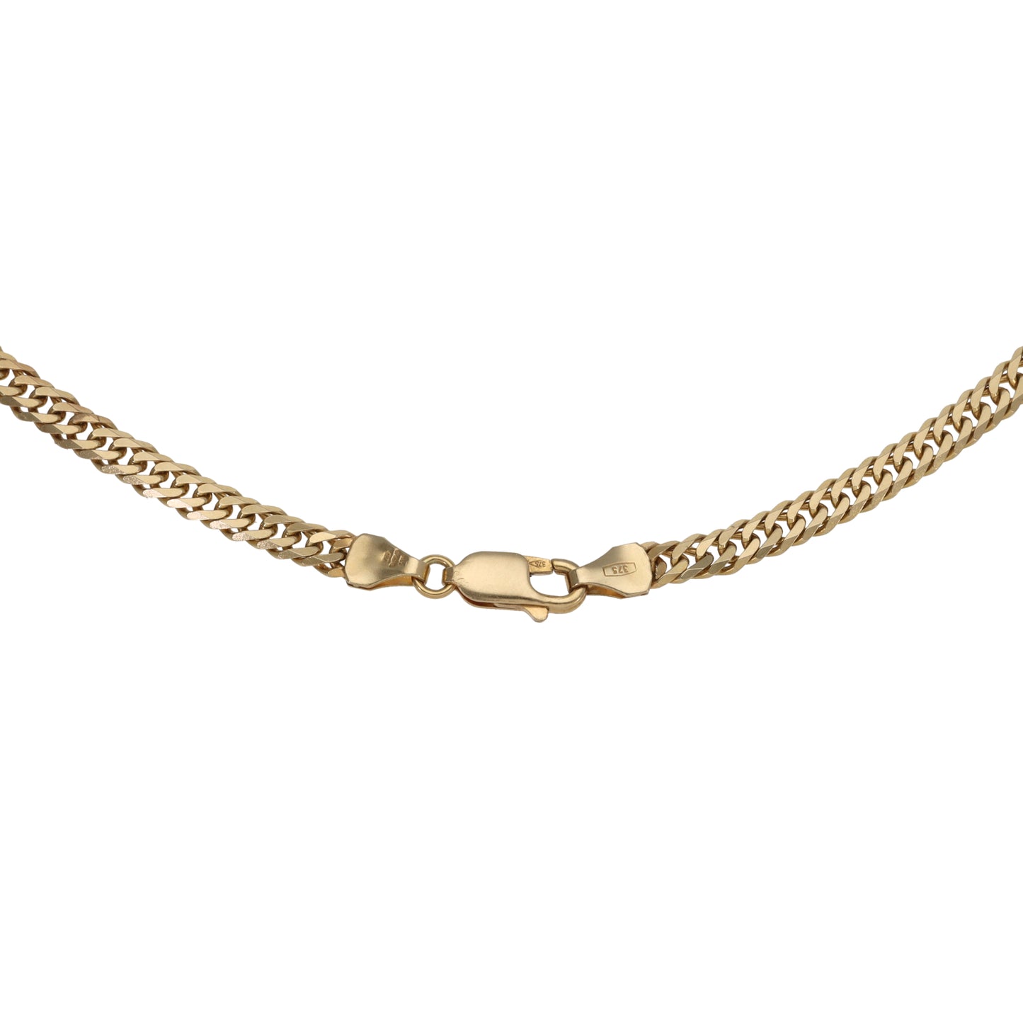 9ct Gold Curb Chain 16"