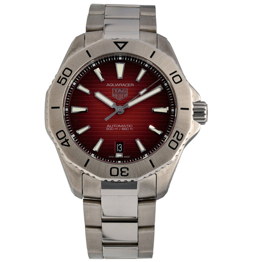 Tag Heuer Aquaracer WBP2114 40mm Stainless Steel Watch