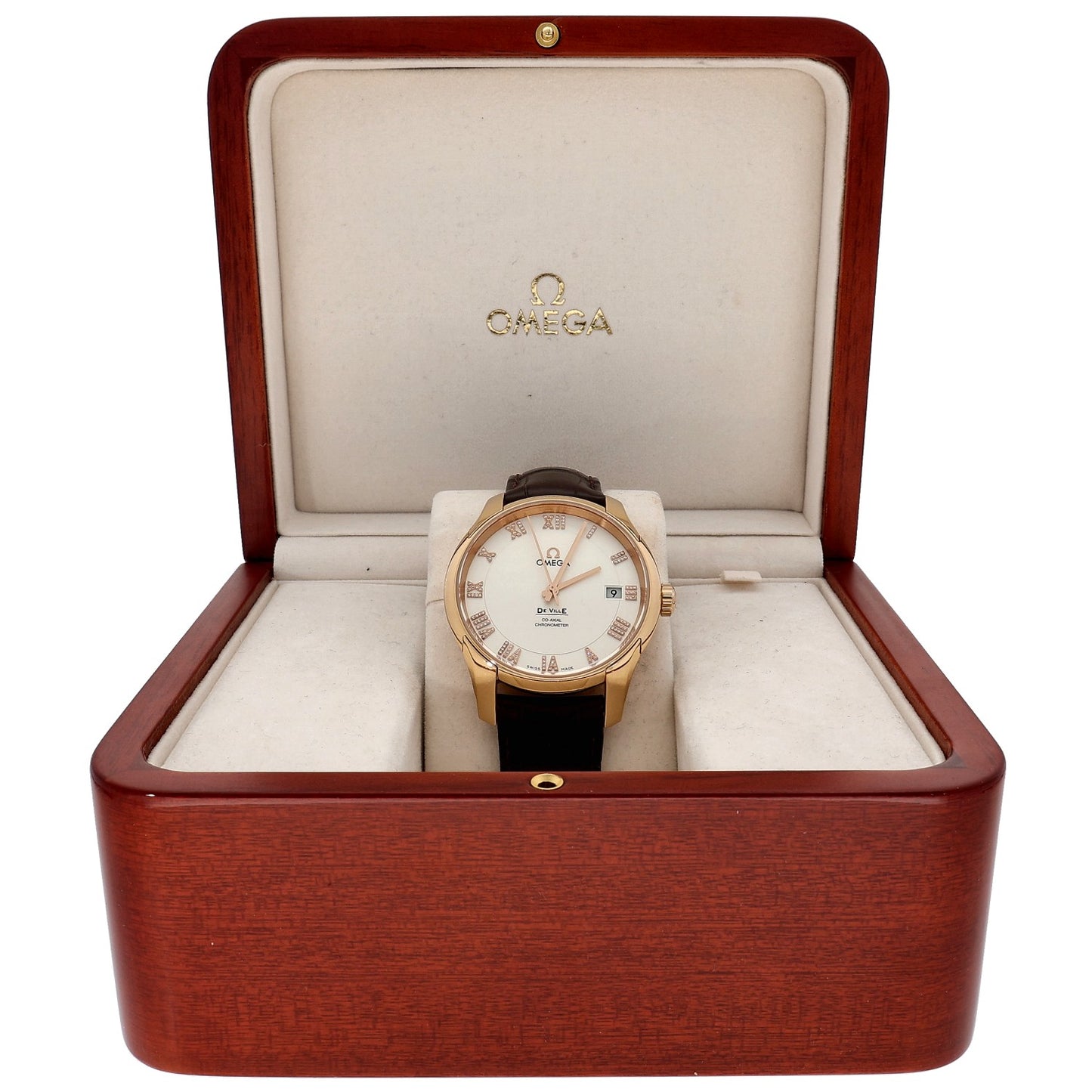 Omega De Ville 431.53.41.21.52.001 41mm Gold Watch