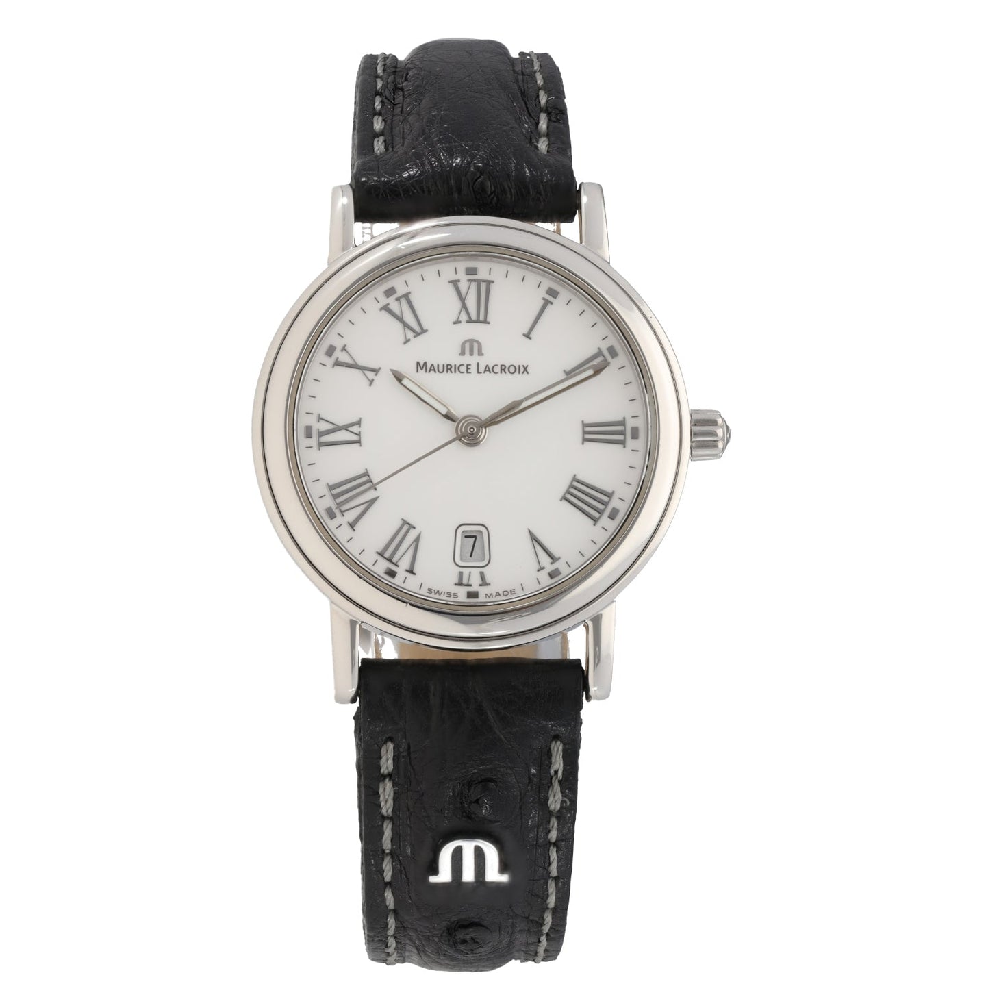 Maurice lacroix outlet stainless steel watch