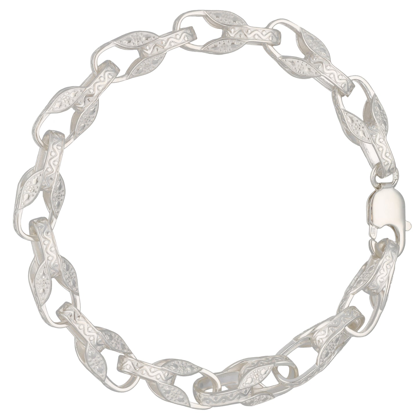 New Sterling Silver Tulip Bracelet