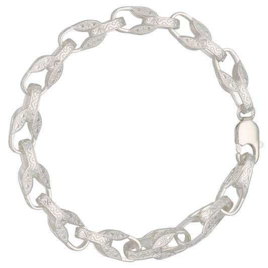 New Sterling Silver Tulip Bracelet
