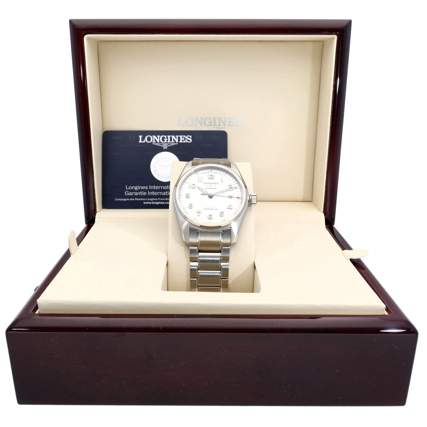 Longines Spirit L3.810.4 40mm Stainless Steel Watch