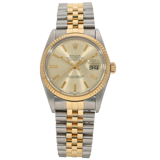 Rolex Datejust 16013 36mm Bi-Colour Watch